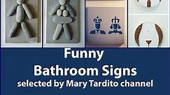 40+ Creative and Funny Bathroom Signs