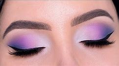 Flawless Purple Eye Makeup Tutorial: Summer Inspired Eye Look