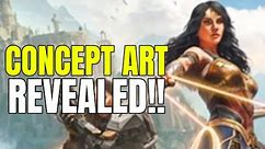 We FINALLY Got Concept Art For The Wonder Woman Game! | Is An Announcement Soon?
