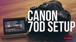 Canon 70D Settings for High Quality DSLR Video