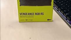 Corsair Vengeance RGB RS RAM 16GB DDR4-3200 Unboxing