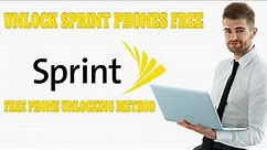 Unlock Sprint Phone for any Carrier
