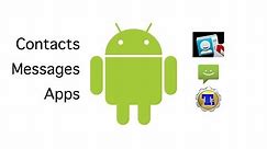 Tutorial 2: How to Backup your contacts, messages and apps on Android!