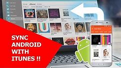 Sync Android with iTunes