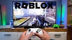 ROBLOX | XBOX ONE S | POV Gameplay Test, Graphics Impression