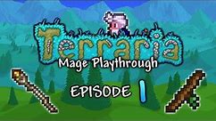 My Terraria Wizarding Journey Begins! | Terraria 1.4.4 Mage Playthrough/Guide (Episode 1)