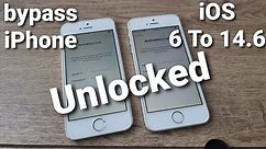 Permanently bypass Activation lock iPhone 12,11,XS,XR,X,8,7,6,5,SE,4s,4 With (NEW CODES) Officially