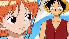 Luffy and Nami-Kiss From A Rose