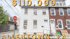 Home for Sale in Allentown PA | Fenced Backyard | Spacious Rooms| Main Floor Laundry H/U