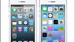 iOS 7 vs. iOS 6: Side By Side Comparison (Design)