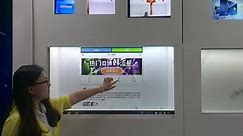 46inch Samsung LTI460AP01 transparent LCD display digital advertising screen