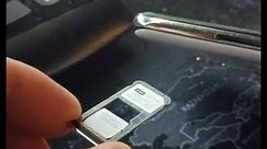Using 2 SIM cards in phones with "Hybrid Dual SIM (Nano-SIM, dual stand-by)".