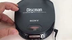 Sony Discman D-151 Mega Bass CD Player
