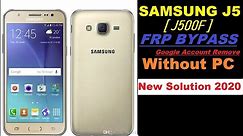 SAMSUNG J500F FRP /GOOGLE ACCOUNT BYPASS ANDROID 5.1.1 // 6.0.1 WITHOUT PC.100% WORKING