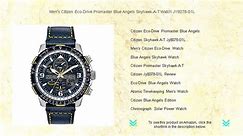 Men's Citizen Eco-Drive Promaster Blue Angels Skyhawk A-T Watch JY8078-01L