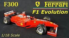 Ferrari F1 Evolution in 1/18 scale - 1998 F300