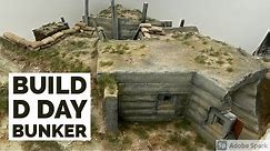 Diorama build WW2 Omaha D Day 1944 Part 1 (EASY) #135scale