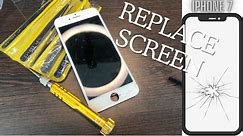 iPhone 7 Screen display replacement , Bildschirmaustausch , remplacement d'écran , skjermskifte , 4K