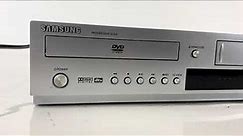 Samsung DVD-V5500 VCR DVD Dual Deck Combo VHS Player Recorder