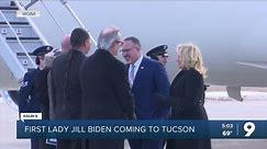 First Lady Jill Biden Visiting Tucson