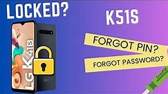LG K41S K51S K61 Locked? Remove screen lock / password / pin / factory reset
