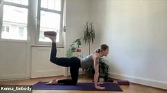 60 min. Proprioception, cross referencing to find the middle—the heart (Yoga)