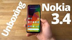 Nokia 3.4 - Unboxing ,Setup & First Look
