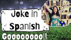 Laugh with a joke in Spanish with Teacher Catalina. Cafecito Episode 14