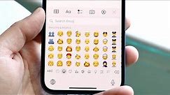 How To Get The Newest Emojis On Your iPhone!