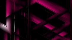 Dark Purple Glowing Polygons Screensaver 4K