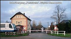 Bahnübergänge in Nemmenich: Poststraße ++ mechanische Vollschranke an der Bördebahn ++ Teil 1/3