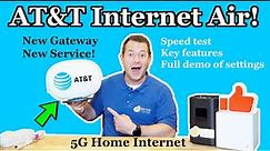 ✅ Just Released! AT&T Internet Air 5G Home Internet Service - Speed Test, Setup, ALL Settings Shown