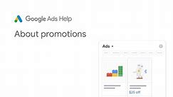 Google Ads Help: About promotions