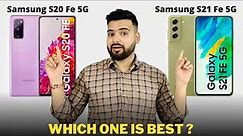 Samsung S20 FE vs Samsung S21 FE - Full Comparison | Should I buy Samsung S20 FE ??🤔