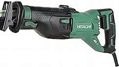 Hitachi CR13VST 11-Amp Corded Reciprocating Saw, 2,800 Strokes Per Minute, Rafter Hook, Variable Speed with Dial, Orbital Function, Tool-less Blade Change, LED Light, 5 Year Warranty