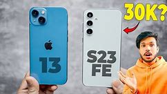 Samsung S23 FE vs Apple iPhone 13: Best Smartphone Under 40K? Full Comparison and Review!