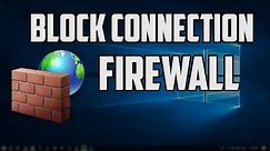 How To Block Any Application From Windows 10 Firewall