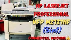 HP LaserJet M2727fdn full review I best all in one printer for office use I Commercial printing👍