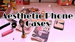 DIY Vintage Aesthetic Phone Cases