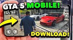 NEW GTA 5 MOBILE GAME + HOW TO DOWNLOAD! GTA V MOBILE GAMEPLAY ANDROID! | Fan-Made Game (Beta)