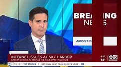 Internet issues impacting terminal at Sky Harbor International Airport
