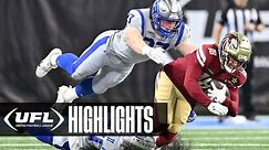 St. Louis Battlehawks vs. Michigan Panthers Extended Highlights | UFL
