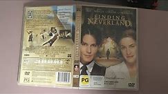 Opening and Closing To "Finding Neverland" (Miramax Home Entertainment) DVD Australia (2005)