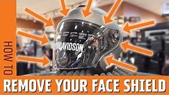How to Remove Your Face Shield