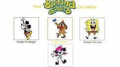The Banana Splits recast meme with SYFY Kids