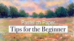 BEGINNER Pastel Painting Lesson! & Check out my New Blending Tool!