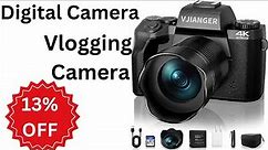 64MP VJIANGER 4K Best Digital Vlogging Affordable Camera for Beginners and Professionals ||