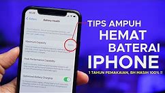 20 Tips Hemat Baterai iPhone : Battery Health Jadi Awet Banget!