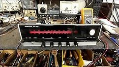 Servicing a 1970s Magnavox 300 am/fm stereo receiver. part 1/3 - L-ch out
