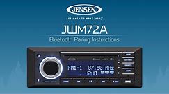 JENSEN® JWM72A | Bluetooth Pairing Instructions
